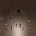 Chandelier Vintage Design Bulbs Included Living 10 Lights  