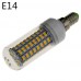 1 pcs E14 / E26/E27 18 W 72 SMD 5730 1650 LM Warm White / Cool White LED Corn Bulbs AC 220-240 V  